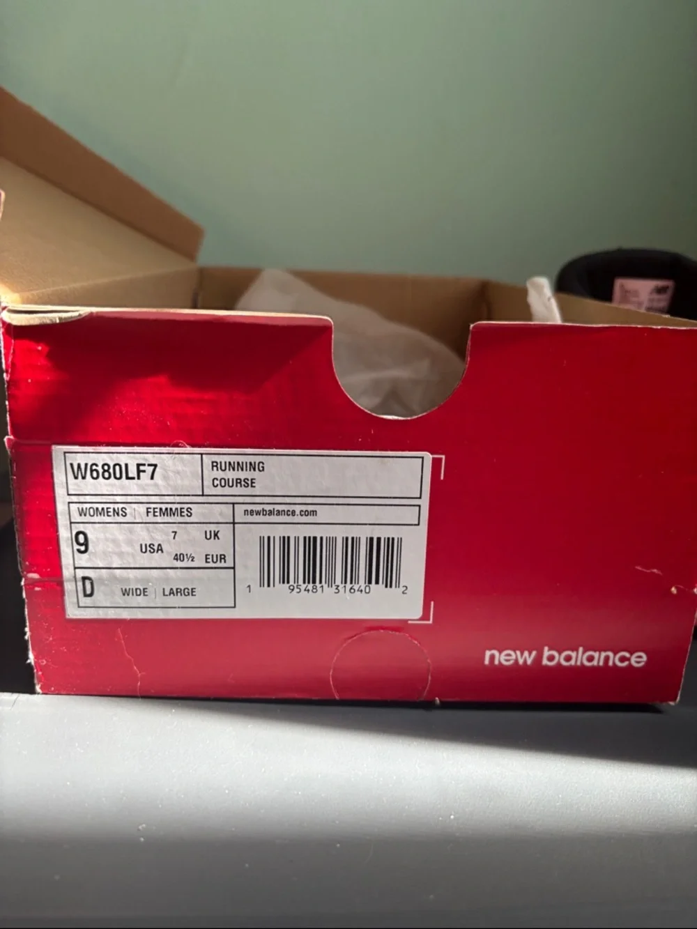 New Balance Women’s Black & Coral Athletic Running Shoes Size 9 WIDE - Picture 5 of 7